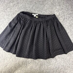 Pepe Jeans London Florence Black Star Print Pleated Skirt Kids Size 14/164